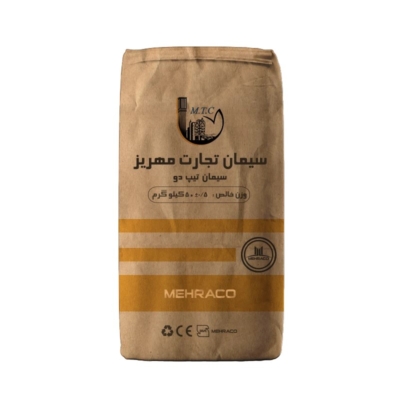 سیمان پاکتی تجارت مهریز تیپ دو